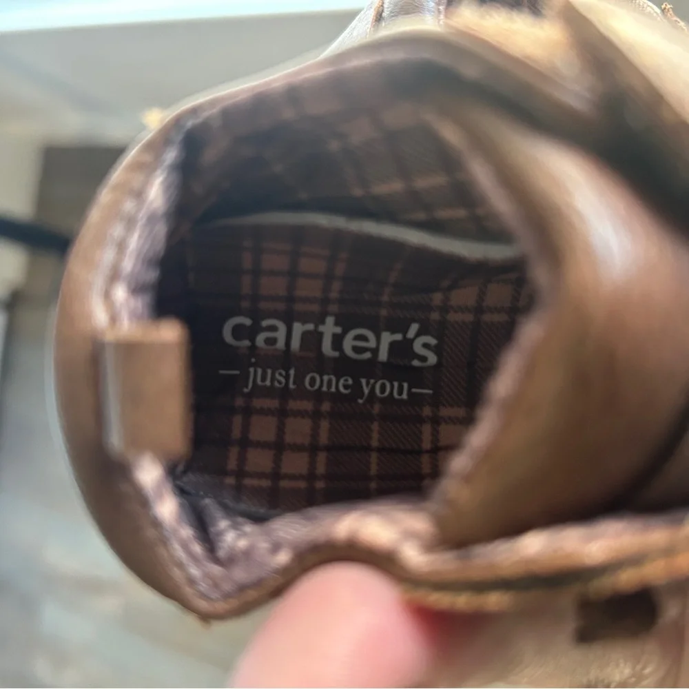 Carter's Brown Baby Walker Shoes